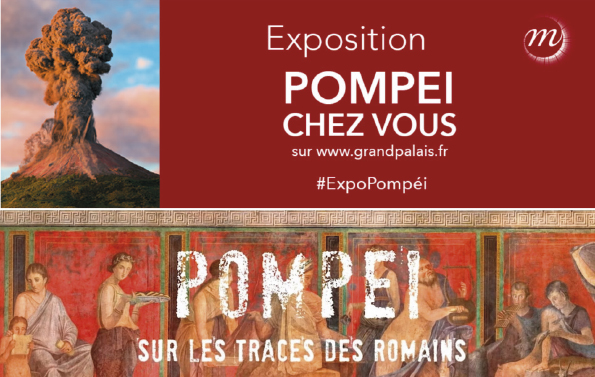 visuel expo Pompéï chez vous