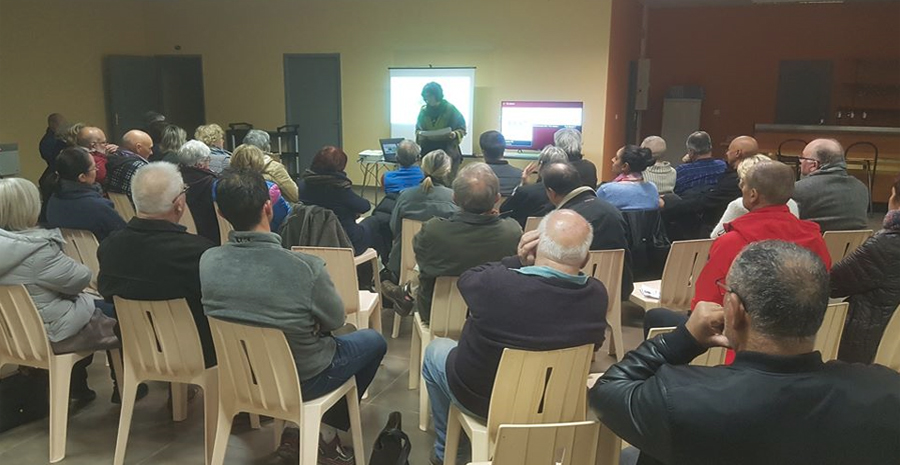 photo de la réunion de quartier du 13 janvier 2020 à Labahou