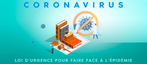 illustration loi d'urgence COVID-19