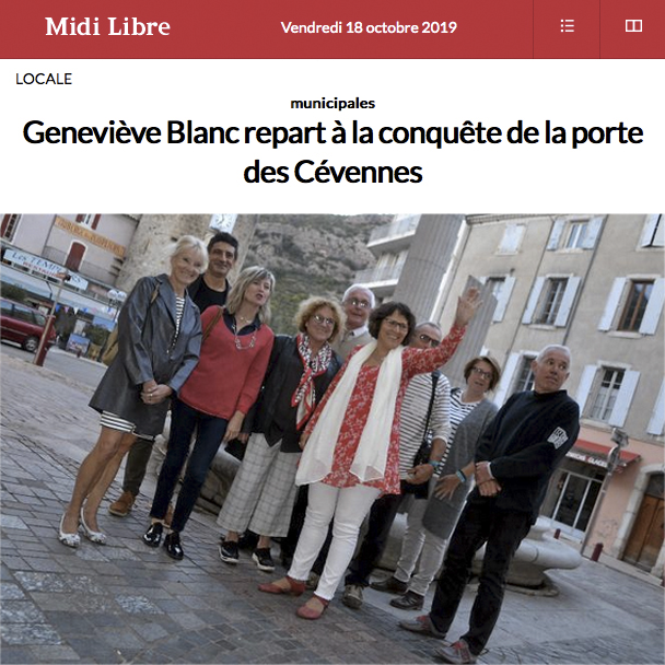 zomm sur l'article du midi libre du 18/10/2019