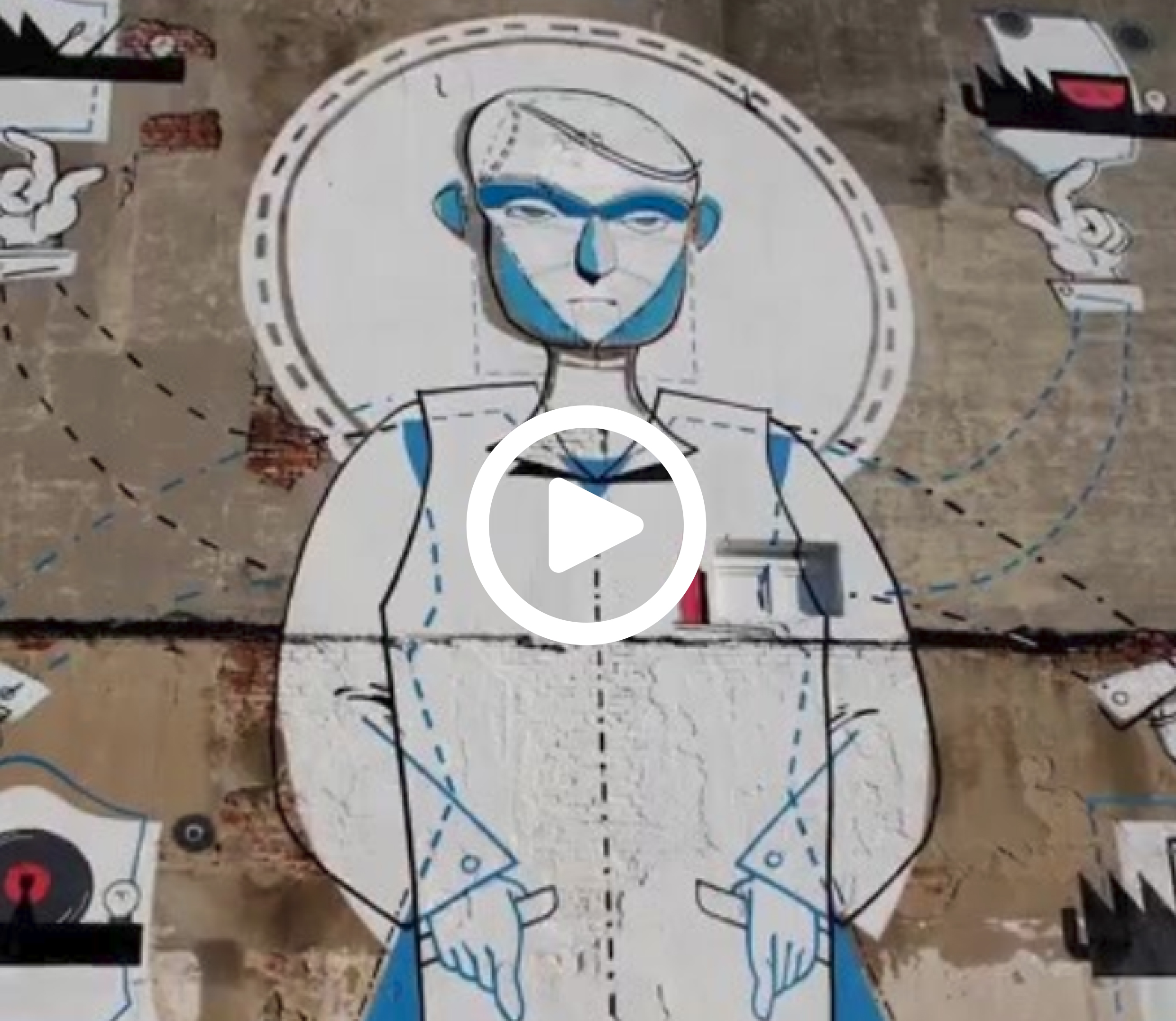 visuel vidéo Street Art in Lodz